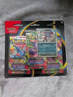 Pokemon TCG - Phantasmal Flames Triple Pack Blister (Weavile) - New & Sealed - Image 1
