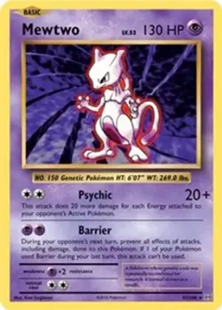 Mewtwo (#51/108) - Reverse Holofoil XY - Evolutions LP Pokemon - Image 1