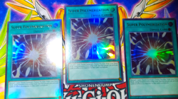 3x Yugioh Super Polymerization (Ultra Rare) - M/NM 1st Ed. - Image 1