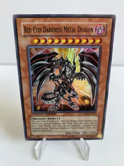 Red-Eyes Darkness Metal Dragon ABPF-ENSE2 Absolute Powerforce Limited Super Rare - Image 1