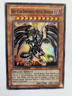 Red-Eyes Darkness Metal Dragon ABPF-ENSE2 Absolute Powerforce Limited Super Rare - Image 5