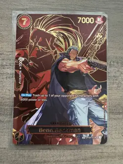 Benn.Beckman OP09-009 (SP) - One Piece Carrying On His Will (OP13) - ONE PIECE - Image 1