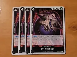 One Piece Dr. Hogback OP06-090 Wings of the Captain Foil X4 - Image 1