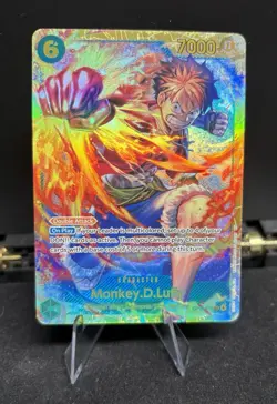 Monkey.D.Luffy (118) OP13-118 Carrying On His Will Foil - Image 1