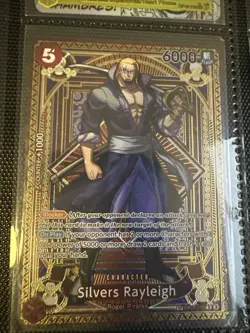One Piece TCG Silvers Rayleigh OP11 SP Alternate Art English OP09-005 - Image 1