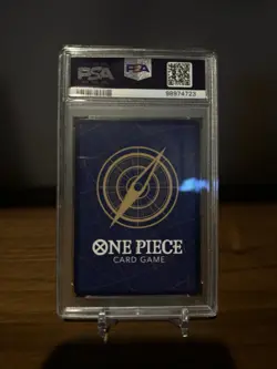 One Piece 2023 OP05-1ST Anniversary Oda Signature #12 Monkey D. Luffy PSA 10 Eng - Image 2