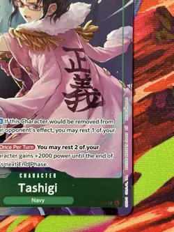 Tashigi OP14-029 Dash pack Promo- The Azure Sea's Seven ENGLISH OP14 One Piece - Image 4