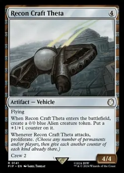 MTG Recon Craft Theta #141 Fallout PIP Magic the Gathering Card NM/M, PACK FRESH - Image 1
