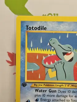 Totodile Neo Destiny 1st Edition Regular Card 85/105 - Image 5