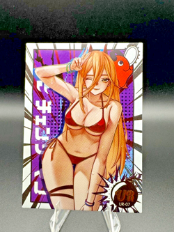 POWER UR-07 The Second Bomb Chainsaw Man Card Anime CCG Waifu - Image 1