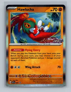 Hawlucha #007 Promo SV: Scarlet & Violet Promo Cards - Image 1