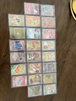Pokemon Tradin Card Game Full Art Lot Rares/Illustration Rares Charizard Meowth - Image 1