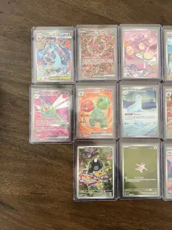 Pokemon Tradin Card Game Full Art Lot Rares/Illustration Rares Charizard Meowth - Image 2
