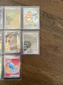 Pokemon Tradin Card Game Full Art Lot Rares/Illustration Rares Charizard Meowth - Image 4