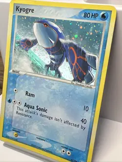Kyogre 6/106 EX Emerald Holo Rare Pokemon Card 2005. NM-MINT - Image 3