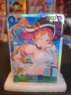 Nami OP14-031 SR The Azure Sea's Seven - ONE PIECE Card Game Japanese - Image 1