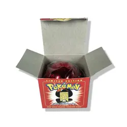 23K Gold Plated CHARIZARD Trading Card 1999 Burger King Pokemon Ball SEALED! - Image 5