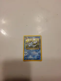 Vaporeon 12/64 Holo Rare Jungle Pokemon Card Ultra WOTC Very Good++ - Image 2