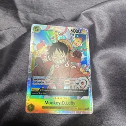 Monkey.D.Luffy (egghead), OP07-109, SR, foil, One Piece Card, (nakamaru) - Image 1