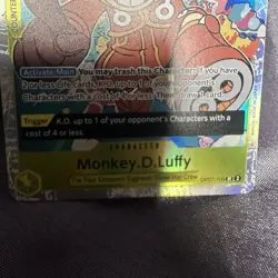 Monkey.D.Luffy (egghead), OP07-109, SR, foil, One Piece Card, (nakamaru) - Image 3