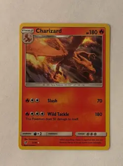 Pokemon TCG Charizard Holo Rare Card 5/18 Detective Pikachu Series NM/ M - Image 2