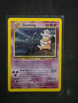 Slowking Neo Genesis Holo Pokemon Card Moderate Play MP Vintage - Image 1