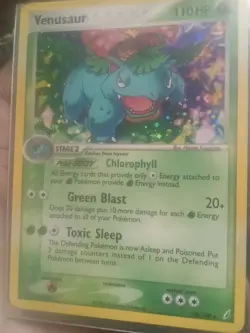 Venusaur 28/100 Holo Pokemon Crystal Guardians Rare TCG Card NM - Image 1