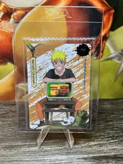 PSA Magazine Kayou NARUTO Uzumaki Promo Card NRSA-PR-003 Foil - Sealed - Image 1