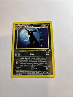 Pokemon TCG Umbreon Neo Discovery Holo Rare Card 13/75 - Image 2