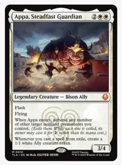 Appa, Steadfast Guardian Avatar: The Last Airbender Foil - Image 1