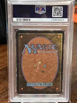 MTG 1993 Magic-Gathering Bazaar Of Baghdad Arabian Nights PSA 3 - Image 2