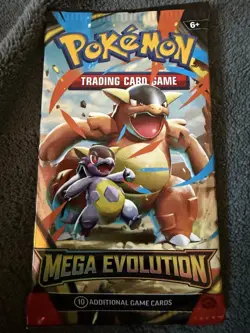 Pokemon TCG Mega Evolution Booster Pack English, Sealed - Image 1