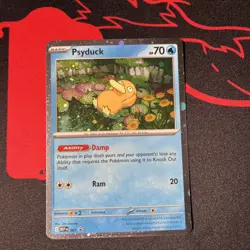 Pokemon TCG Psyduck MEP 007 Mega Evolution Blister Promo Cosmos Holo NM - Image 1