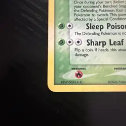 Pokemon TCG Victreebel Legend Maker Reverse Holo 13/92 Near Mint Condition - Image 3