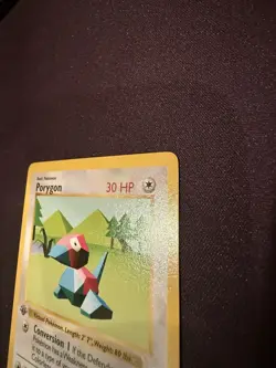 Pokemon 1st Edition Shadowless Base Set Porygon Excellent! - Image 3