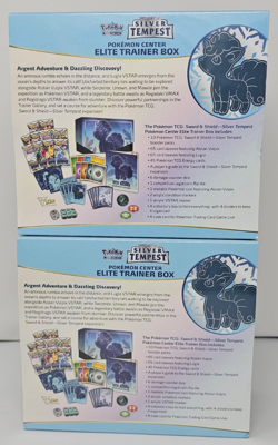 Pokemon Silver Tempest PC ETB Elite Trainer Box New Sealed Lot Of 2 Boxes - Image 2