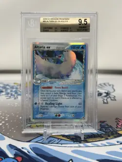2006 POKEMON EX DRAGON FRONTIERS #90 ALTARIA EX-HOLO BGS 9.5 POP 1 - Image 1