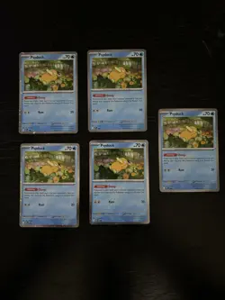 5x Pokemon TCG - Psyduck MEP 007 Cosmos Holo Mega Evolution Black Star Promo NM - Image 1
