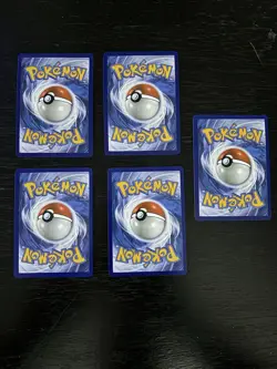 5x Pokemon TCG - Psyduck MEP 007 Cosmos Holo Mega Evolution Black Star Promo NM - Image 2