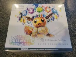 Pokemon Center Exclusive Prismatic Evolutions Elite Trainer Box ETB Sealed NEW - Image 1