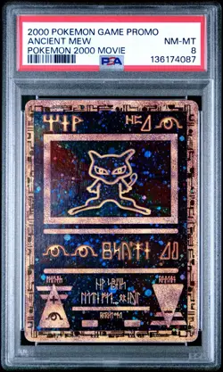 Pokemon Ancient Mew Movie 2000 Promo PSA 8 New Cert! - Image 1