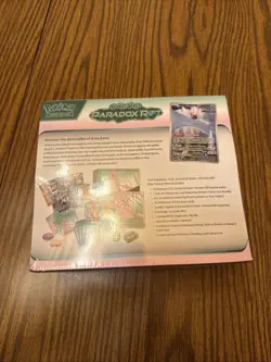 POKEMON Scarlet & Violet Paradox Rift Elite Trainer Box ETB Iron Valiant - Image 2