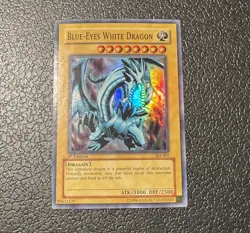Yu-Gi-Oh! Blue-Eyes White Dragon SKE-001 Kaiba Evolution 1st Edition LP - Image 1