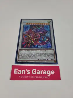 YuGiOh Ukiyoe-P.U.N.K. Amazing Dragon 1st Edition BLMR-EN075 Secret Rare - Mint - Image 5