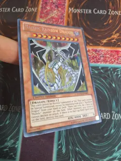 Yu-Gi-Oh! TCG Malefic Rainbow Dragon YMP1-EN005 Secret Rare Limited LP - Image 2