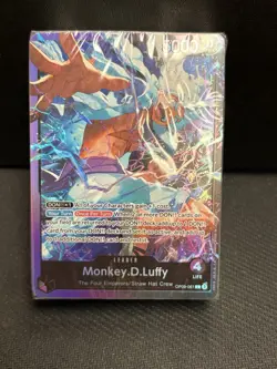 One Piece Starter Deck 26: PURPLE/BLACK Monkey.D.Luffy DECK ONLY NO PACK - Image 1