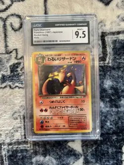 Dark Charizard 6 CGC 9.5 Mint Rocket Gang Pokemon Card, - Image 1