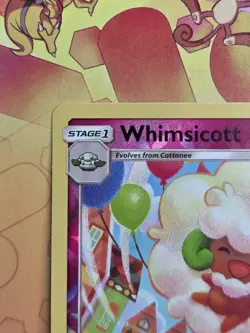 REVERSE HOLO Whimsicott 144/236 NM-) Unified Minds Pokemon Card Pikachu Shibuzoh - Image 2