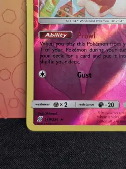 REVERSE HOLO Whimsicott 144/236 NM-) Unified Minds Pokemon Card Pikachu Shibuzoh - Image 5