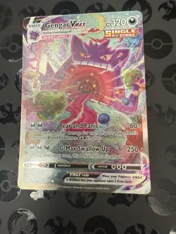 Pokemon Card TCG Gengar VMAX 271/264 Alt Art Secret Rare Ungraded NM - Image 1